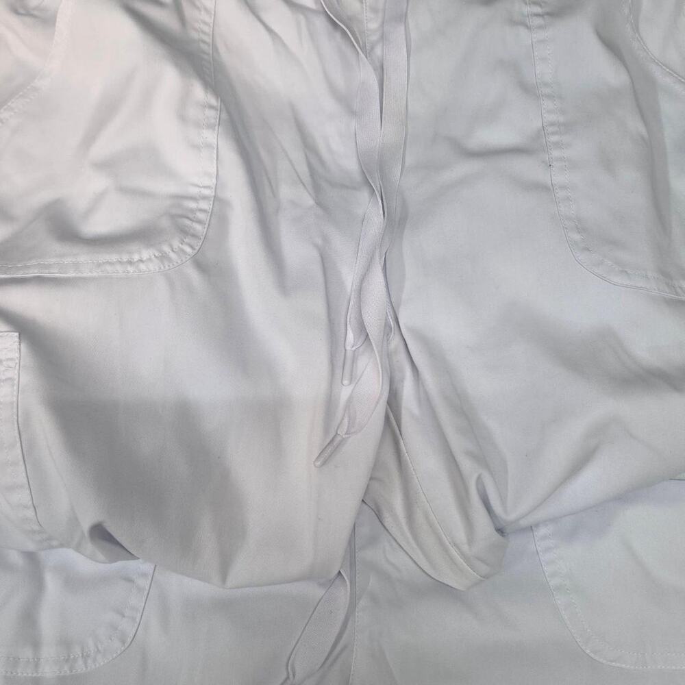 White adar pro shorts size